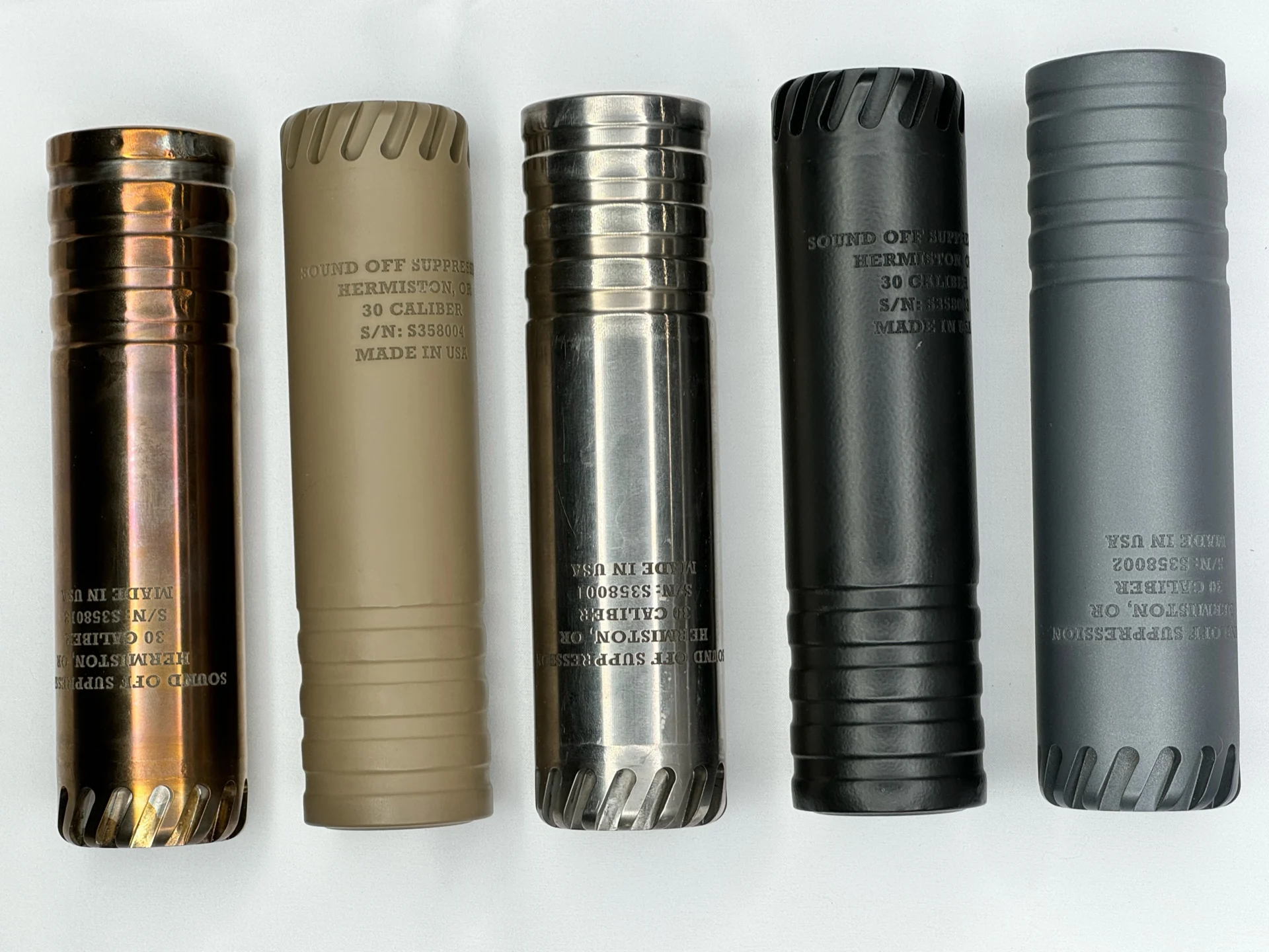 S358 Titanium Suppressor (.30 cal)