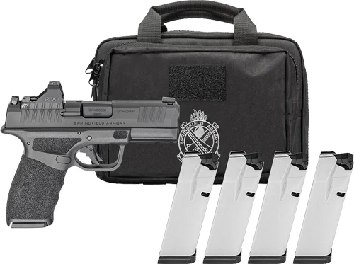 SPRINGFIELD HELLCAT PRO OSP - 9MM 3.8" 15RD 4 MAGS GEAR PAC