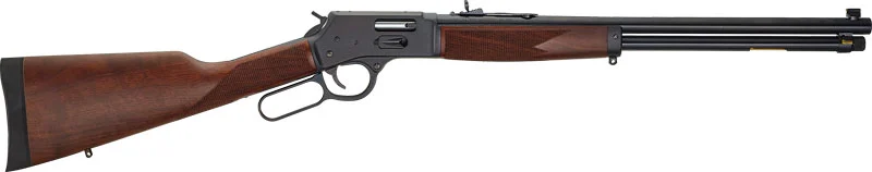HENRY H12 BIG BOY SIDE GATE - 45LC 20" BLUED WALNUT
