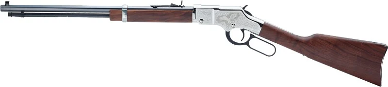 HENRY H4 SILVER EAGLE 2ND ED. - 22S/L/LR 20" OCTAGON ENGRAVED - Image 2