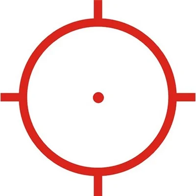 XPS2-0 HOLOGRAPHIC 68 MOA RING 1 MOA RED DOT RETICLE GRAY