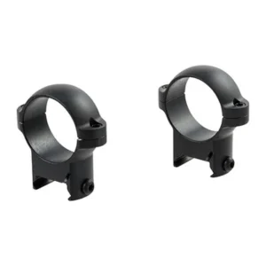 ZEE RINGS 30MM HIGH STEEL RINGS MATTE BLACK
