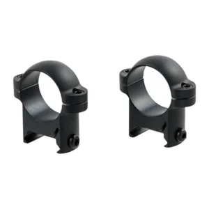 ZEE RINGS 1'' MEDIUM STEEL RINGS MATTE BLACK