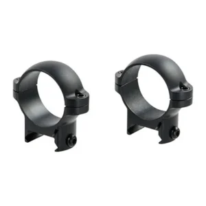 ZEE RINGS 30MM MEDIUM STEEL RINGS MATTE BLACK