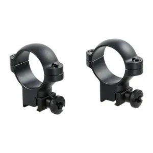 DELUXE STEEL .22 RINGS 1 HIGH MATTE