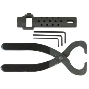 MUZZLE BRAKE AND STABILIZER 30 CALIBER .595-32 SS BLACK