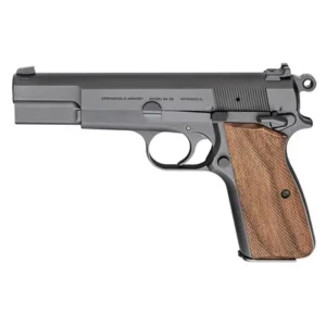 SA-35 9MM LUGER 4.7'' BBL (1)15RD MAG TS BLUED/WALNUT GRIPS